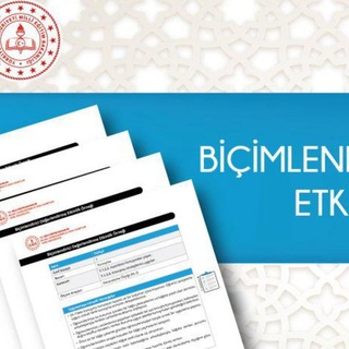 Biçimlendirici değerlendirmeye yönelik örnekler yayımlandı