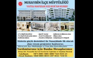 Prensîbek li Nisêbînê tê îmzekirin: Yekemîn Kursa Quranê ya Keçika Bîra Siwarbûnê tê vekirin