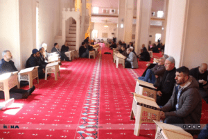 Mardin’de mukabeleye yoğun ilgi