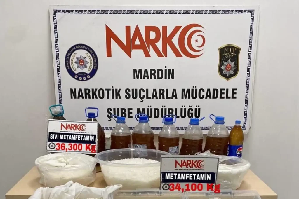Mardin’de düzenlenen uyuşturucu operasyonlarında 227 kişi yakalandı