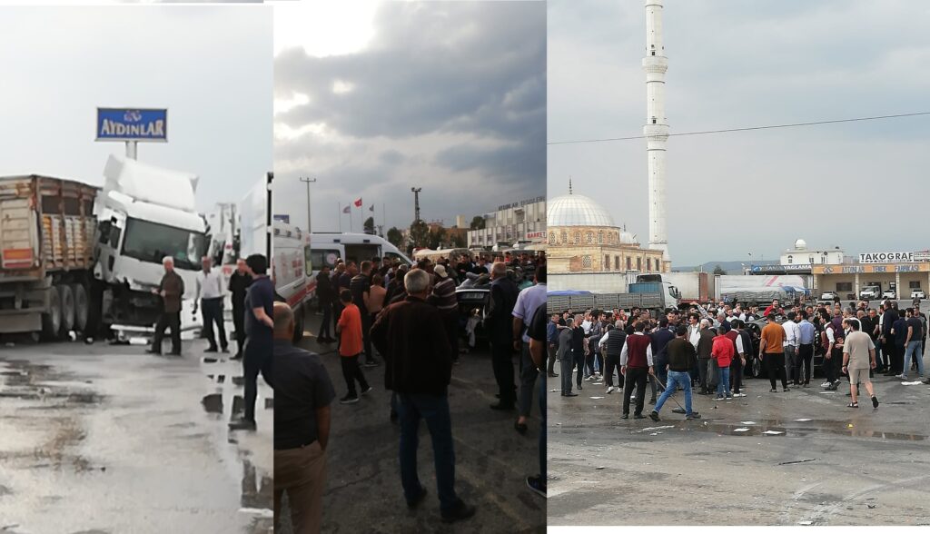 Nusaybin’de TIR, otomobile çarpıştı: 1 bebek öldü 4 yaralı