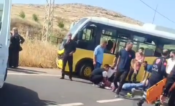 Nusaybin’de Baraj Mevkiinde Meydana Gelen Trafik Kazasında 2 Kişi Yaralandı