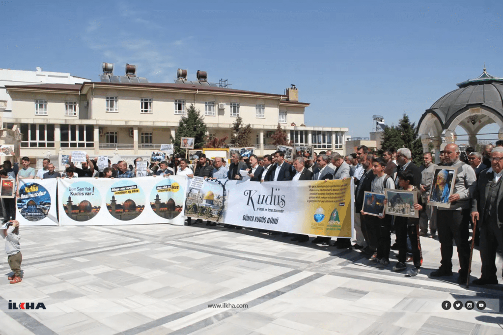 Midyat’ta Dünya Kudüs Günü etkinliği düzenlendi