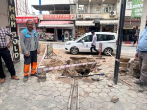 Nusaybin İlçe Merkezindeki Logar Arızası  Onarıldı