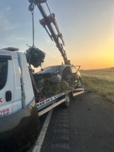 Nusaybin’de trafik kazası: 1 ölü