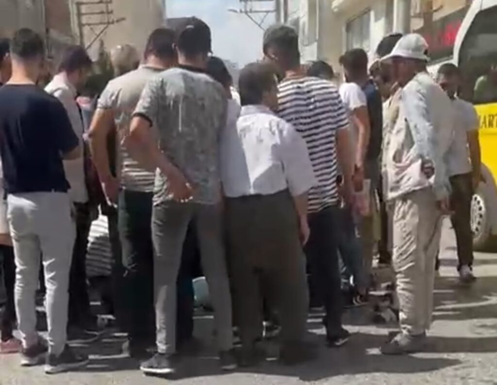 Nusaybin’de otomobil ile motosiklet kazası: 1 yaralı