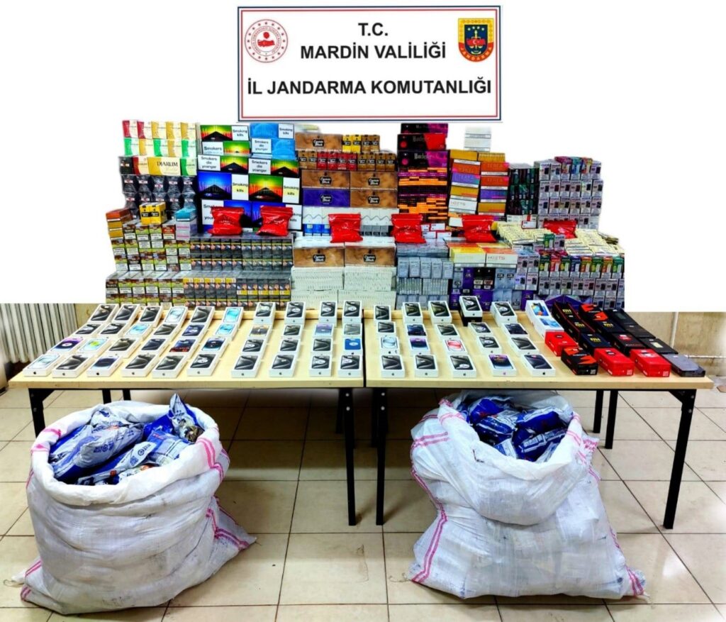 Mardin’de Kaçakçılık Operasyonu: 18 Gözaltı