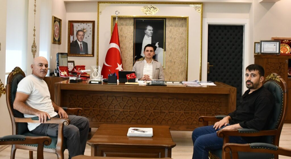 Nusaybin İlçesine Atanan Kaymakam Evren Çakır göreve başladı