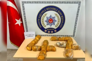 Mardin’de 15 kilo metamfetamin ele geçirildi