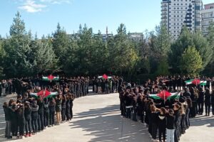 Mardin’de İmam Hatip öğrencileri Filistin’deki insanlık dramına dikkat çekti