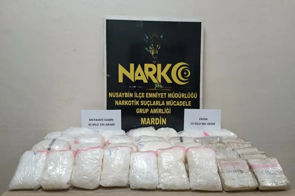 Nusaybin’de 56 Kilo Uyuşturucu Ele Geçirildi, Bir Kişi Tutuklandı