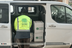 Umut Kervanı Kızıltepe’de onlarca aileye gıda yardımında bulundu