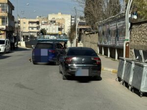 Nusaybin’de iki otomobilin çarpışması sonucu 1 kişi yaralandı