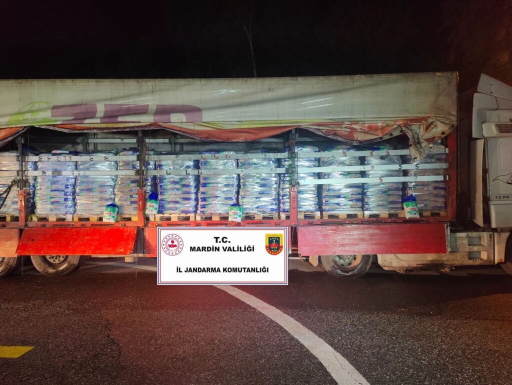 Mardin’de 25,5 Ton Sahte Deterjan Ele Geçirildi