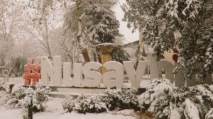 Nusaybin’de Eğitime Bir Günlük Kar Tatili Arası