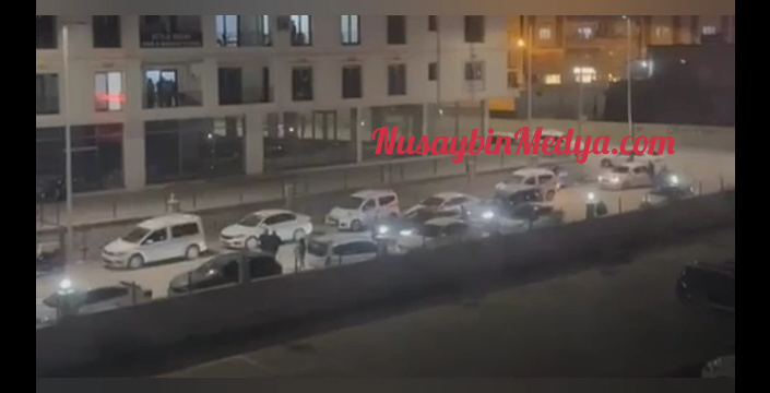 Nusaybin’deki Silahlı Çatışma Kamerada