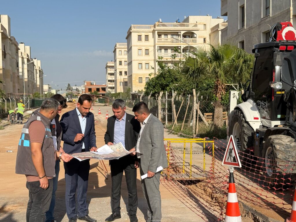 Nusaybin’de Doğalgaz Altyapı Çalışmaları Devam Ediyor