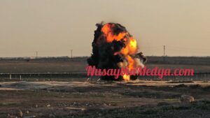 Nusaybin’de Suriye Sınırından Getirilen 2 Anti-Tank Mayını İmha Edildi
