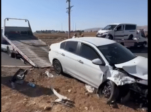 Nusaybin’de trafik kazası: 4 yaralı