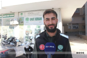 Mardinli hayırsever tek olan motosikletini Gazze’ye bağışladı