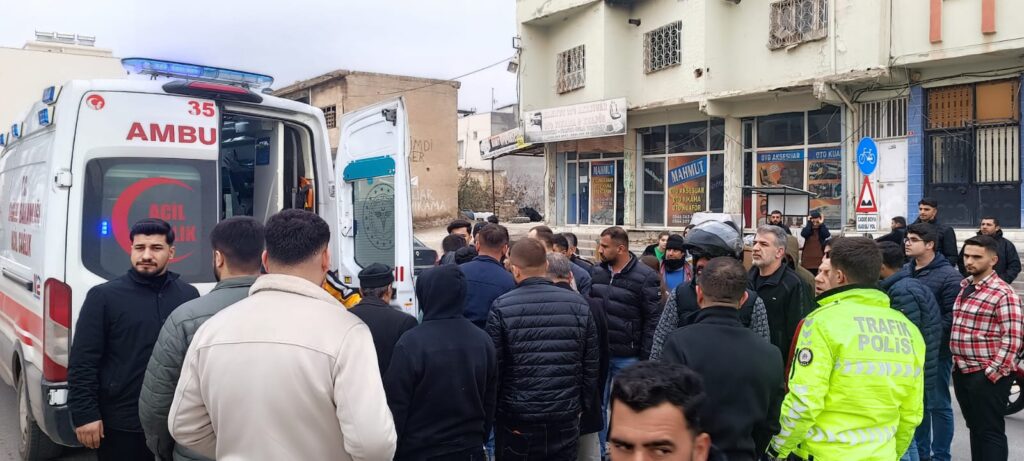 Nusaybin’de Motosikletin çarptığı yaşlı adam yaralandı
