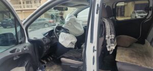 Nusaybin’de motosiklet ile kamyonetin karıştığı trafik kazasında  1 yaralı