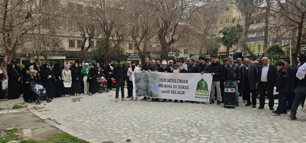 Nusaybin’de “Dünya Kudüs Günü” dolayısıyla basın açıklaması düzenlendi