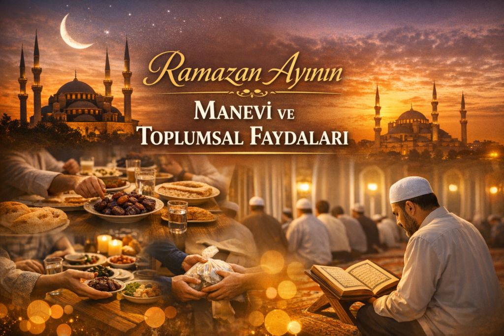 RAMAZAN AYININ MANEVİ VE TOPLUMSAL FAYDALARI