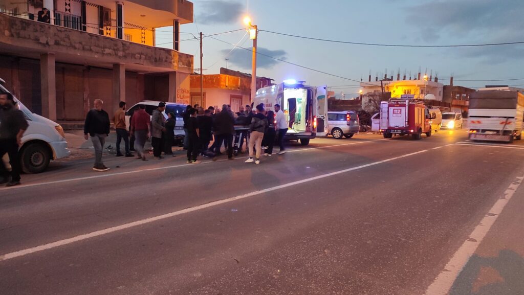Nusaybin’de trafik kazası: motosiklet sürücüsü ağır yaralandı