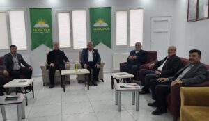 Gaziler Derneği’nden HÜDA PAR Nusaybin İlçe Başkanlığına Ziyaret