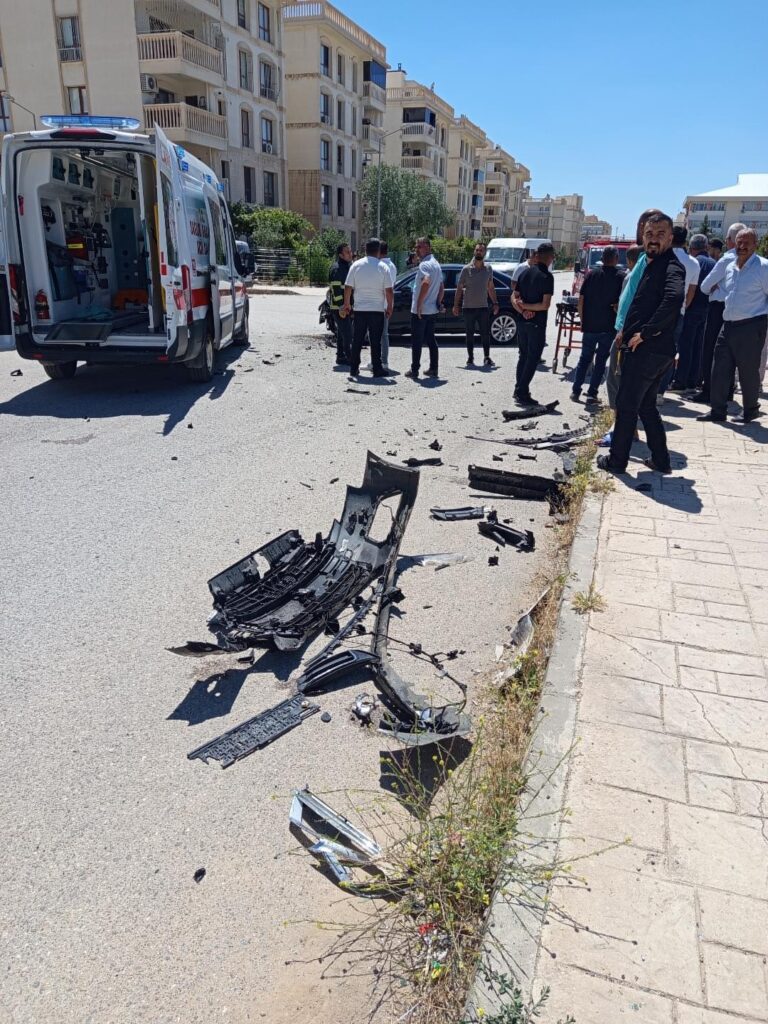 Nusaybin’de trafik kazası: 3 yaralı
