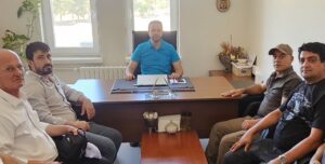 Nusaybin Gazeteciler Cemiyeti’nden İlçe Sağlık Müdürü Yıldız’a Ziyaret