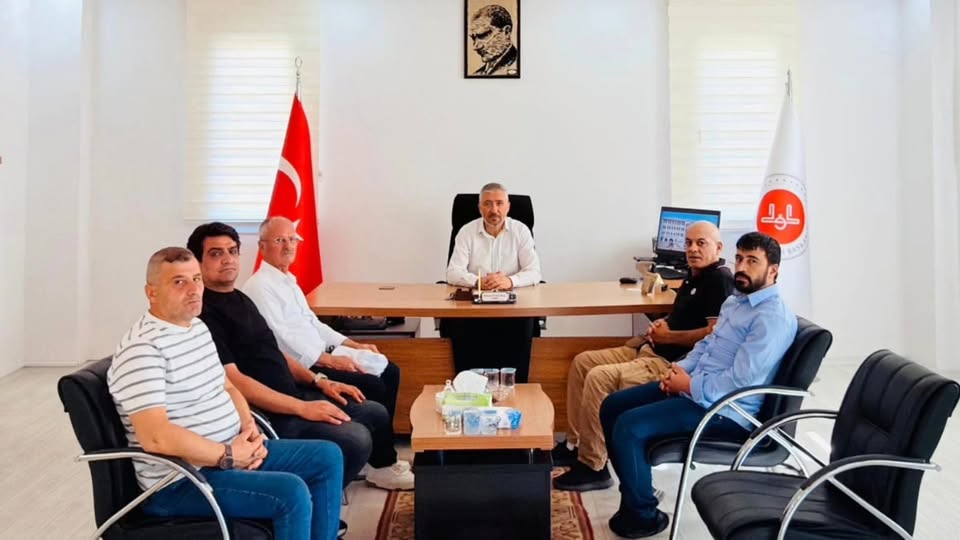 Nusaybin Gazeteciler Cemiyeti’nden İlçe Müftüsü Yeşildal’a Ziyaret