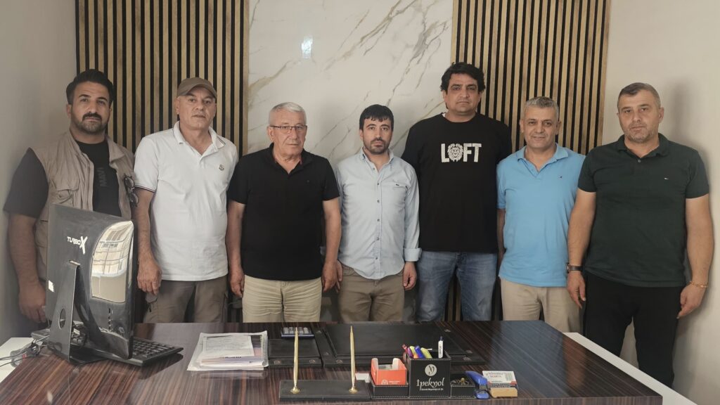 Nusaybin Gazeteciler Cemiyeti’nden Süt Üreticileri Birliği’ne ziyaret