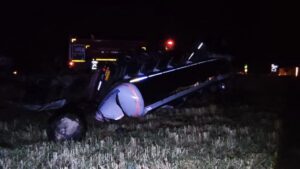 Nusaybin’de bitkisel yağ yüklü tanker devrildi: 1 yaralı