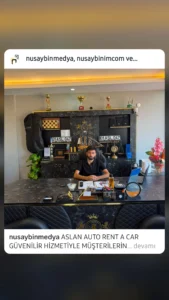 ASLAN AUTO RENT A CAR GÜVENİLİR HİZMETİYLE MÜŞTERİLERİN TERCİHİ OLUYOR