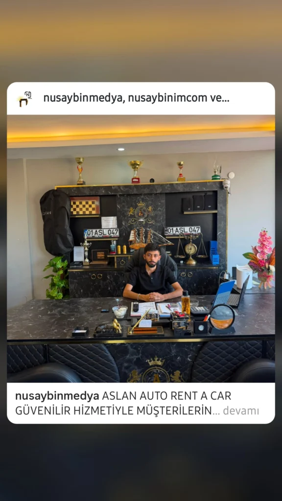 ASLAN AUTO RENT A CAR GÜVENİLİR HİZMETİYLE MÜŞTERİLERİN TERCİHİ OLUYOR