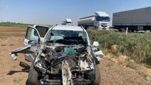 Nusaybin’de İpekyolu’nda pikap akaryakıt tankerine çarptı: 1 yaralı