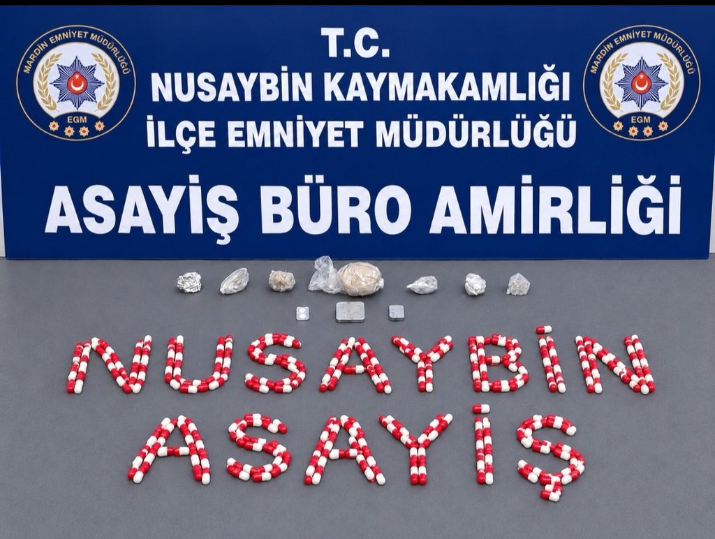 Nusaybin’de uyuşturucu operasyonunda 2 şüpheli yakalandı