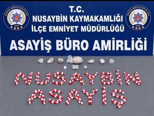 Nusaybin’de uyuşturucu operasyonunda 2 şüpheli yakalandı