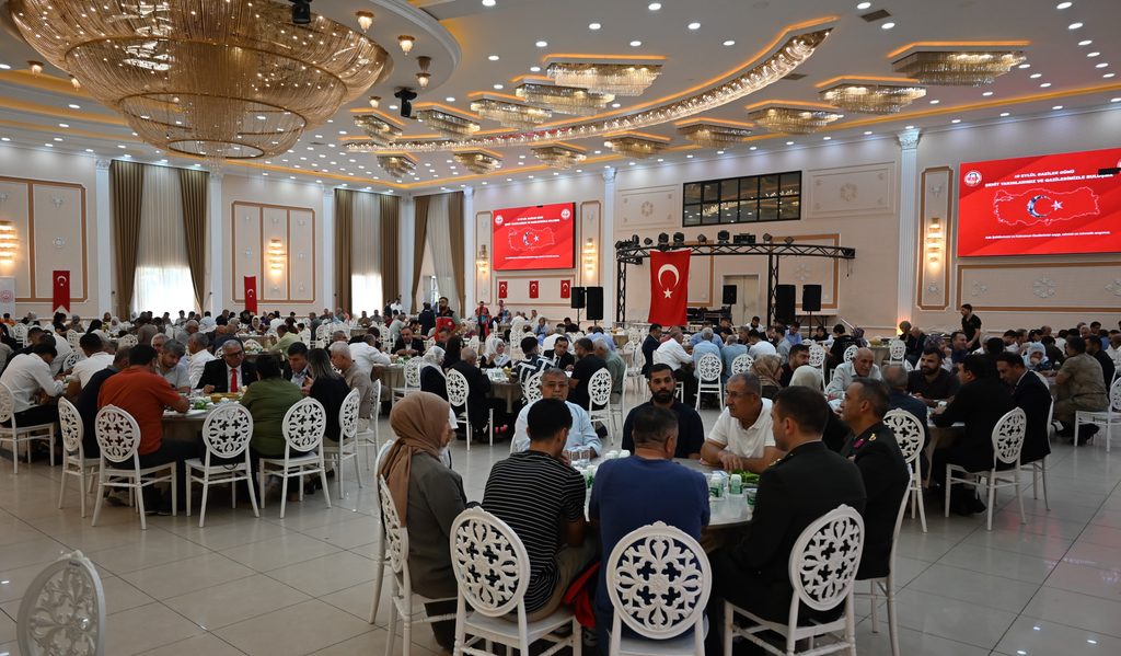Nusaybin’de şehit aileleri ve gaziler için buluşma programı düzenlendi