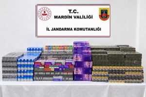 Mardin’de kaçak tütün ve sigara operasyonlarında 5 milyon liralık ürün ele geçirildi