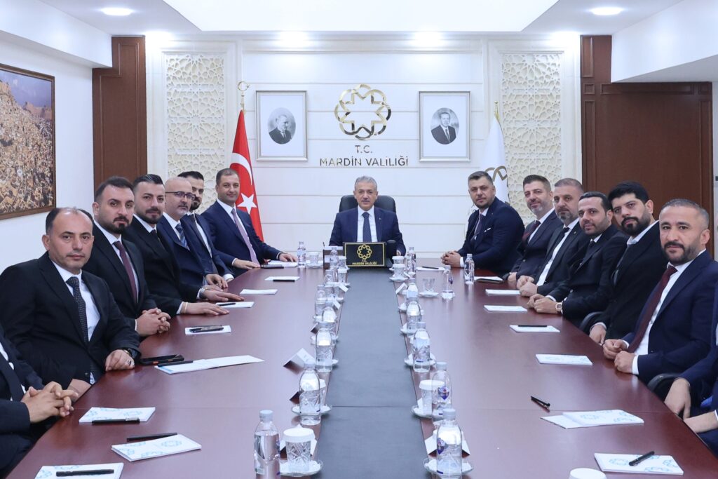 Nusaybin TSO Başkanı Ömer Özel’den Vali Akkoyun’a Ziyaret