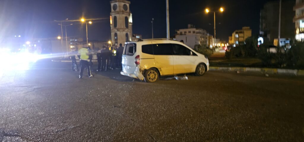 Nusaybin’de İki Araç Çarpıştı: 1 Yaralı